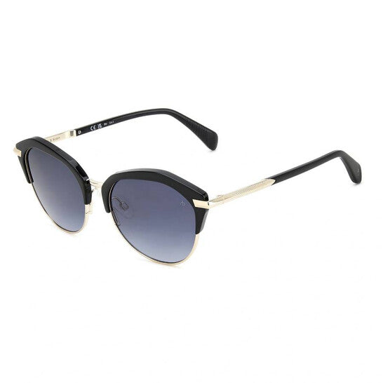 Grey Gradient Oval Ladies Sunglasses