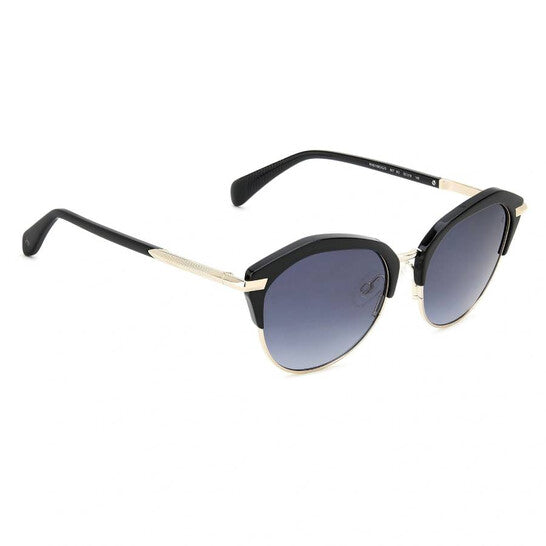 Grey Gradient Oval Ladies Sunglasses