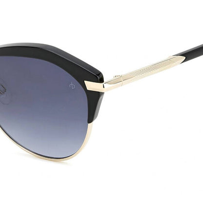 Grey Gradient Oval Ladies Sunglasses