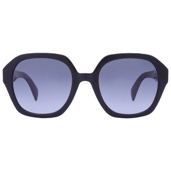 Grey Gradient Square Ladies Sunglasses
