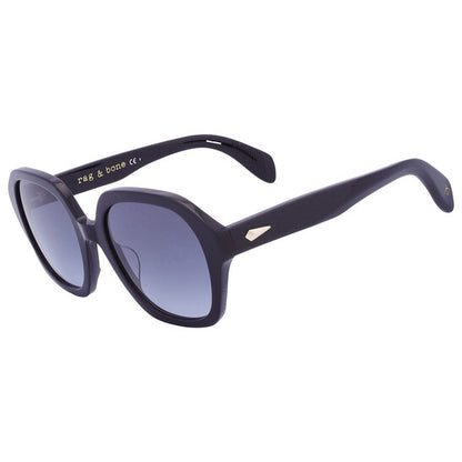 Grey Gradient Square Ladies Sunglasses