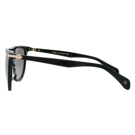 Polarized Grey Browline Ladies Sunglasses