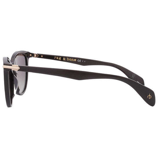 Polarized Grey Gradient Oval Ladies Sunglasses