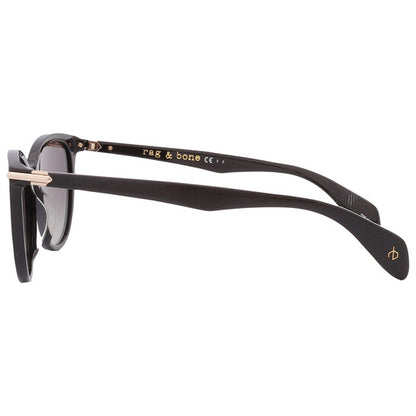 Polarized Grey Gradient Oval Ladies Sunglasses
