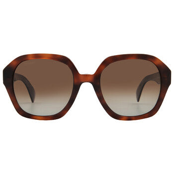 Rag & Bone Brown Gradient Square Ladies Sunglasses