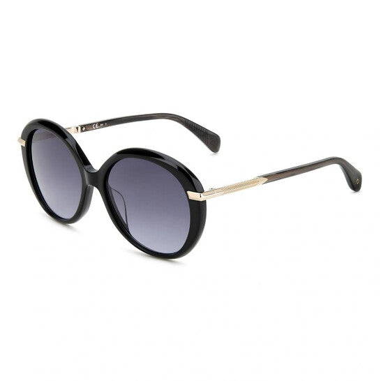 Rag & Bone Grey Round Ladies Sunglasses