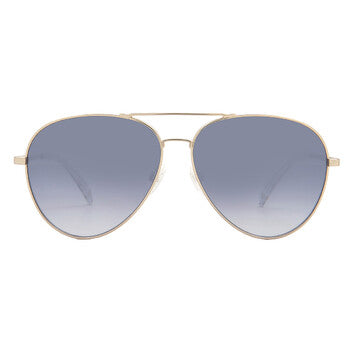 Rag & Bone Grey Silver Pilot Men's Sunglasses