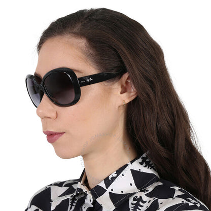 Ray-Ban, Jackie Ohh II Grey Gradient Butterfly Ladies Sunglasses