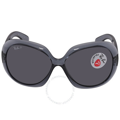 Ray-Ban, Jackie Ohh II Transparent Grey Butterfly Ladies Sunglasses