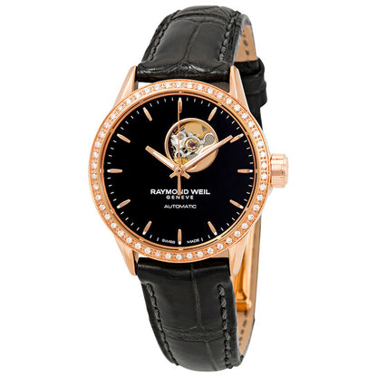 Raymond Weil, Freelancer Automatic Black Dial Ladies Watch