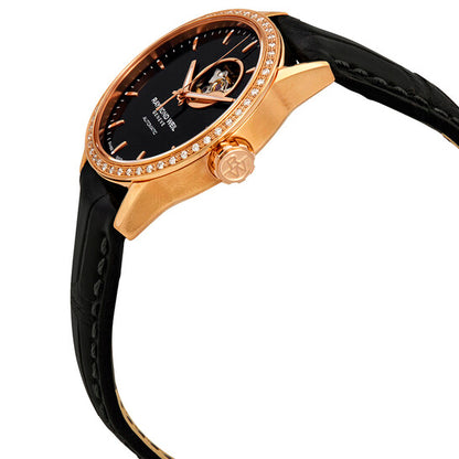 Raymond Weil, Freelancer Automatic Black Dial Ladies Watch