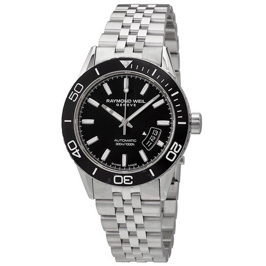 Raymond Weil, Freelancer Automatic Black Dial Men's Watch