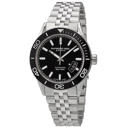 Raymond Weil, Freelancer Automatic Black Dial Men's Watch