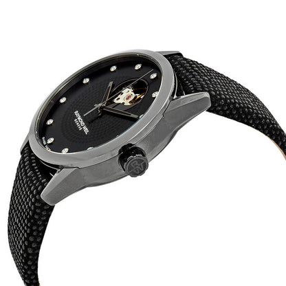 Raymond Weil, Freelancer Automatic Black Diamond Dial Ladies Watch