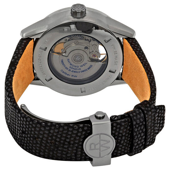 Raymond Weil, Freelancer Automatic Black Diamond Dial Ladies Watch