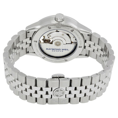 ساعة ريموند ويل فريلانسر أوتوماتيكية للرجال بمينا أزرق