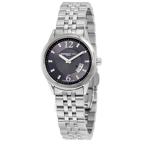 Raymond Weil, Freelancer Black Dial Ladies Watch