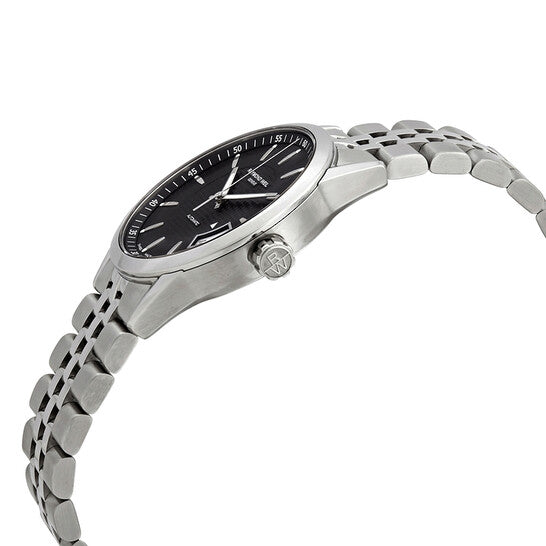Raymond Weil, Freelancer Black Dial Stainless Steel Men's Watch