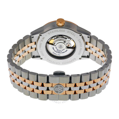 Raymond Weil, Freelancer Black Dial Two-tone Men's Watch