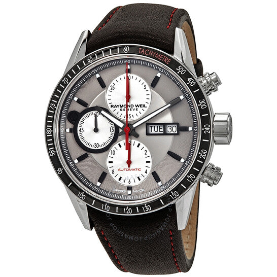 Raymond Weil, Freelancer Chronograph Automatic Silver Dial Men's Watch