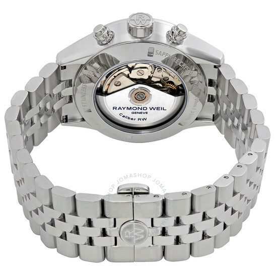 Raymond Weil, Freelancer Chronograph Automatic Black Dial Men's Watch