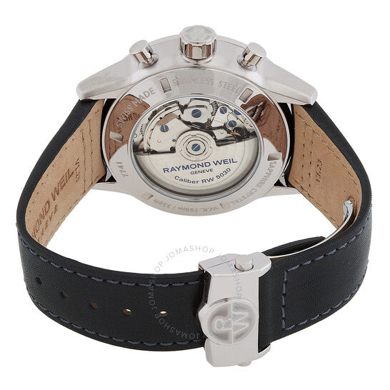 Raymond Weil, Freelancer Chronograph Automatic Black Dial Men's Watch