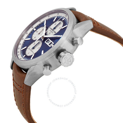 ساعة ريموند ويل فريلانسر كرونوغراف أوتوماتيكية للرجال بمينا أزرق