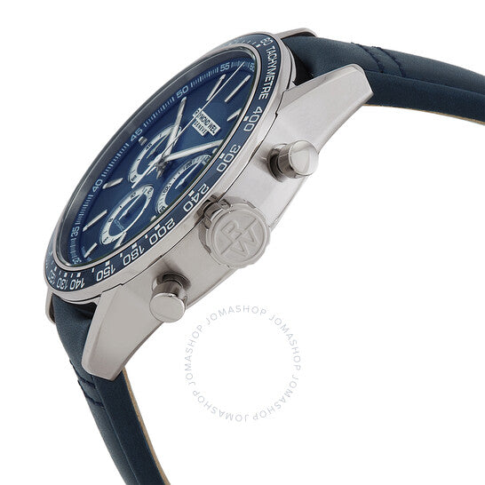 ساعة ريموند ويل فريلانسر كرونوغراف أوتوماتيكية للرجال بمينا أزرق