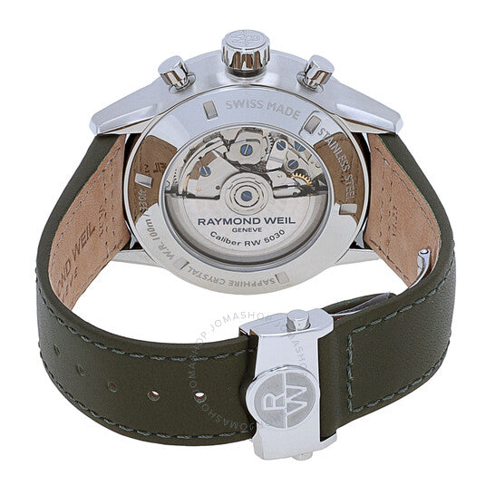 Raymond Weil, Freelancer Chronograph Automatic Green Dial Men's Watch