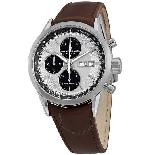 Raymond Weil, Freelancer Chronograph Automatic Silver Dial Men's Watch