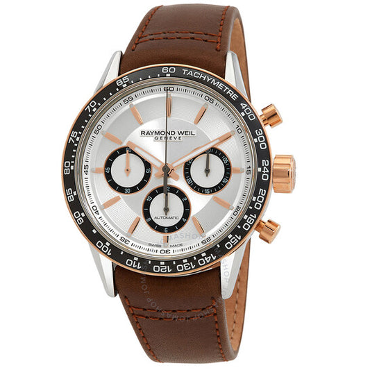 Raymond Weil, Freelancer Chronograph Automatic Silver Dial Men's Watch