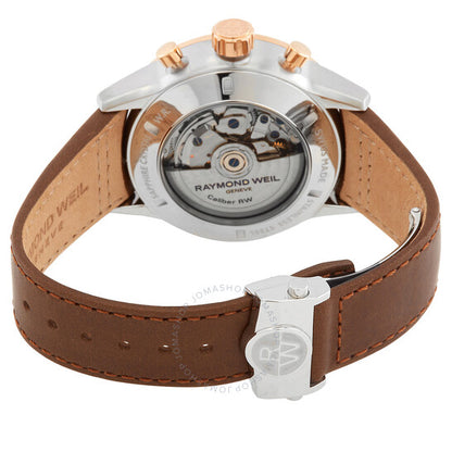 Raymond Weil, Freelancer Chronograph Automatic Silver Dial Men's Watch