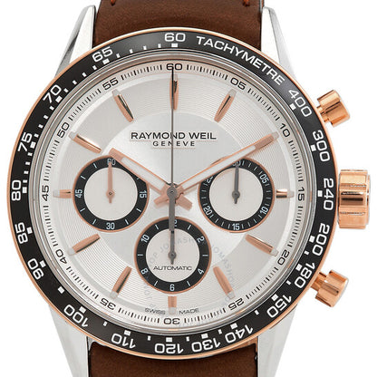 Raymond Weil, Freelancer Chronograph Automatic Silver Dial Men's Watch