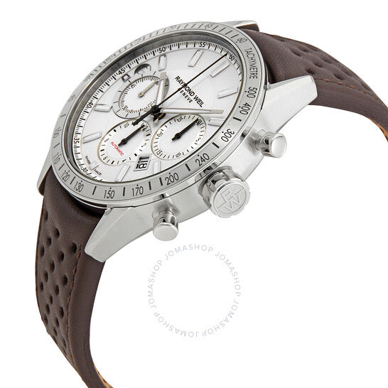 Raymond Weil, Freelancer Chronograph Automatic White Dial Men's Watch