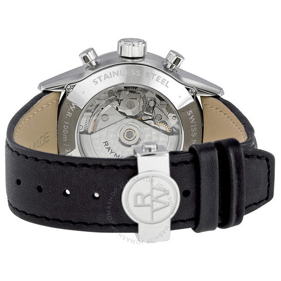 ساعة ريموند ويل فريلانسر كرونوغراف للرجال بمينا فضي