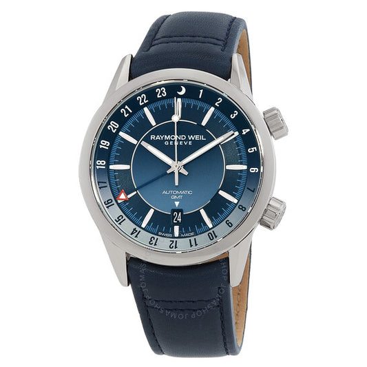 Raymond Weil, Freelancer GMT Automatic Blue Dial Men's Watch