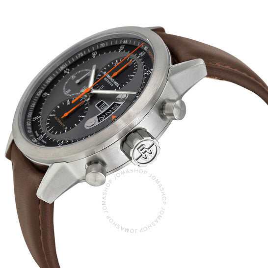 ساعة ريموند ويل فريلانسر للرجال، مينا رمادي وأسود