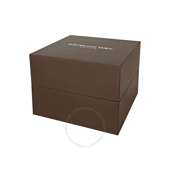 ساعة ريموند ويل فريلانسر للرجال، مينا رمادي وأسود