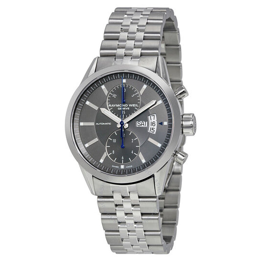 Raymond Weil, Freelancer Grey Chronograph Dial Men's Watch