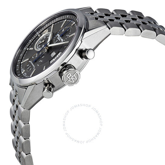 ساعة ريموند ويل فريلانسر للرجال بمينا رمادي وستانلس ستيل