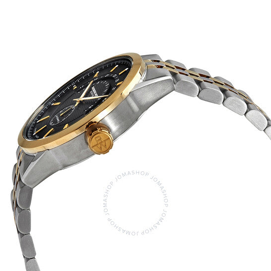 ساعة ريموند ويل فريلانسر نصف القمر الأوتوماتيكية للرجال بمينا أسود