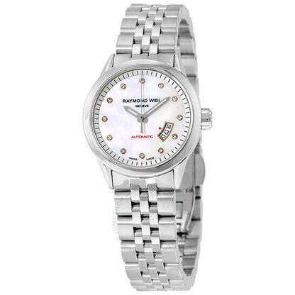 Raymond Weil, Freelancer Silver Dial Ladies Watch