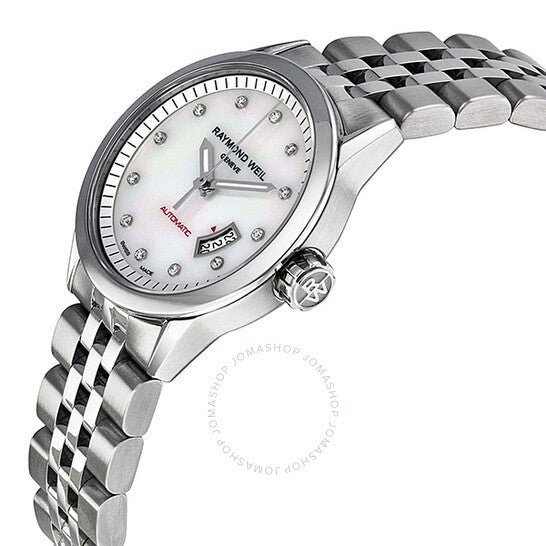 Raymond Weil, Freelancer Silver Dial Ladies Watch