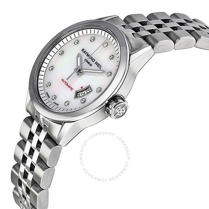 Raymond Weil, Freelancer Silver Dial Ladies Watch