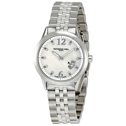 Raymond Weil, Freelancer Mother bof Pearl Dial Ladies Watch