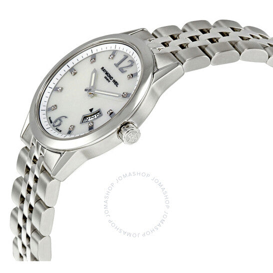 Raymond Weil, Freelancer Mother bof Pearl Dial Ladies Watch