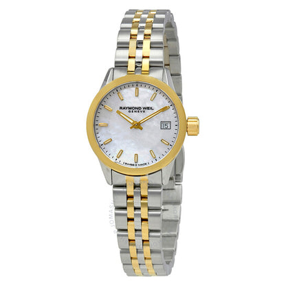 Raymond Weil, Freelancer Mother of Pearl Dial Ladies Watch