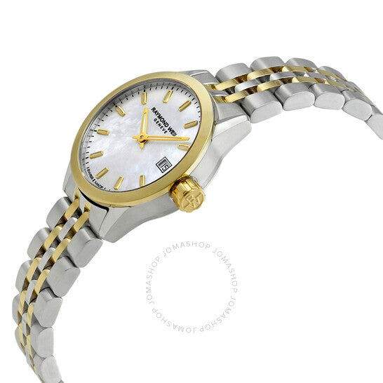 Raymond Weil, Freelancer Mother of Pearl Dial Ladies Watch