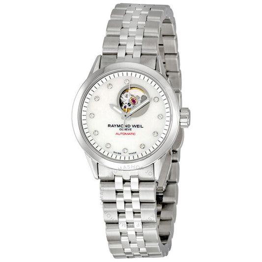 Raymond Weil, Freelancer Stainless Steel Automatic Ladies Watch