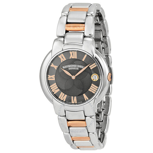 Raymond Weil, Jasmine Gray Dial Two Tone Stainless Steel Ladies Watch